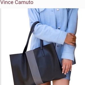 Vince Camuto Black Luck Tote